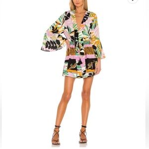 Maaji Multicolor Floral Kimono